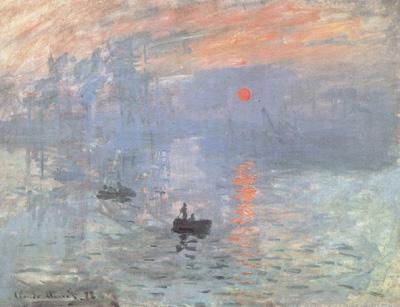 Claude Monet Sunrise (nn02) Sweden oil painting art